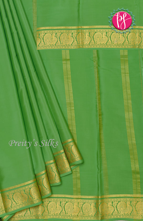 Pure Mysore Crepe Silk Saree