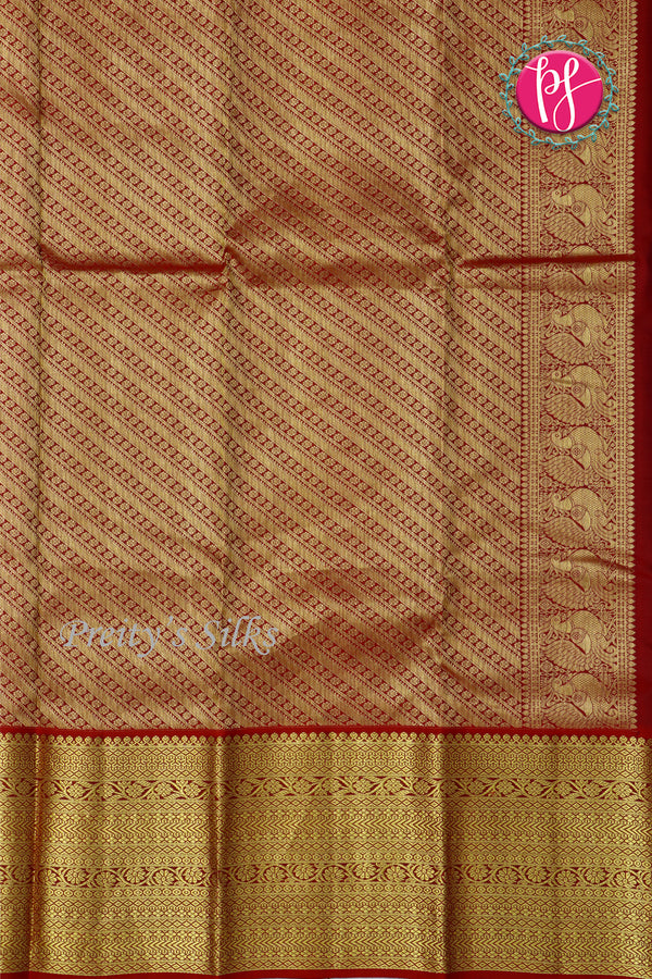 Pure Kanchipuram Silk Saree-PF75996