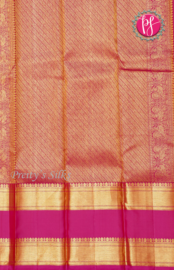 Pure kanjeevarm Silk Saree-PF43315