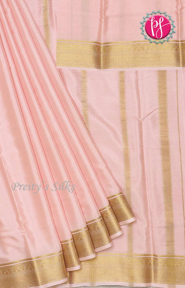 Pure Mysore Crepe Silk Saree-PF46815