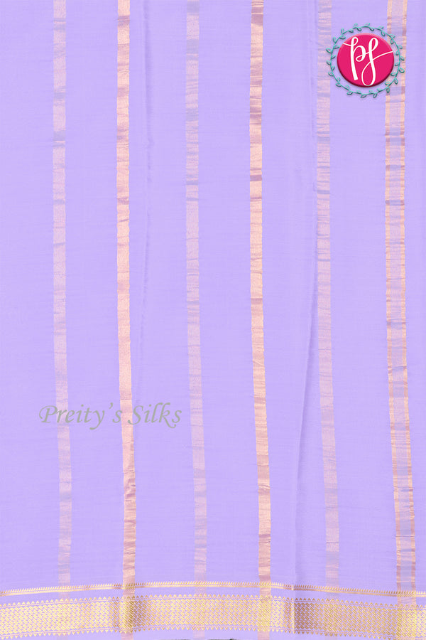 Pure Mysore Crepe Silk Saree -PF80455