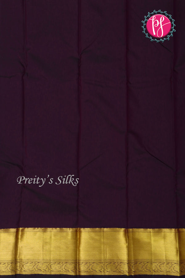 Semi Kanchipuram Silk Saree-PF55932