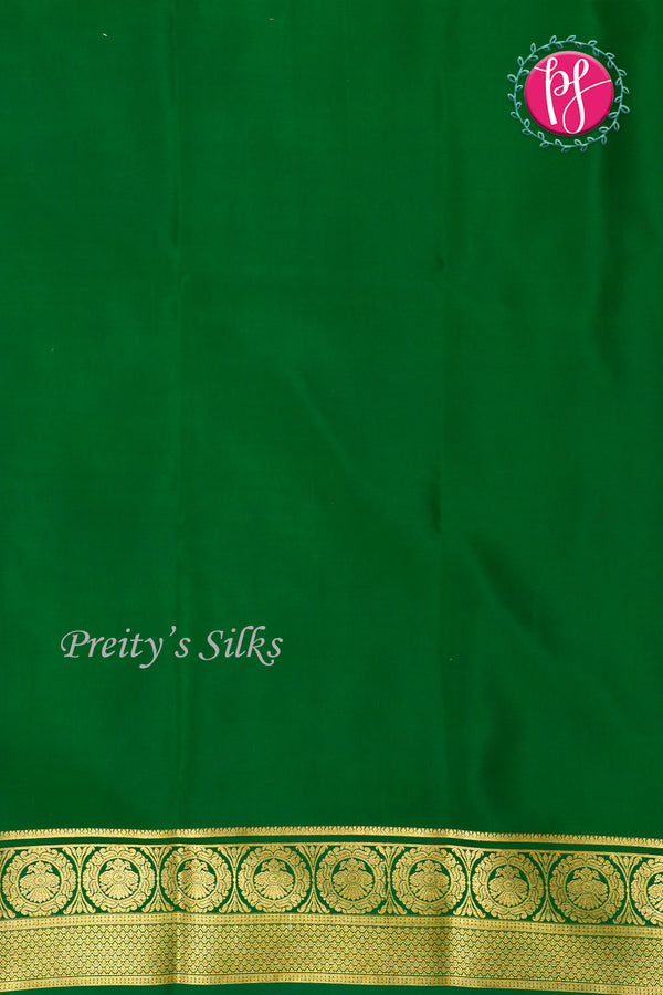 Pure Mysore Crepe Silk Saree-PF77385