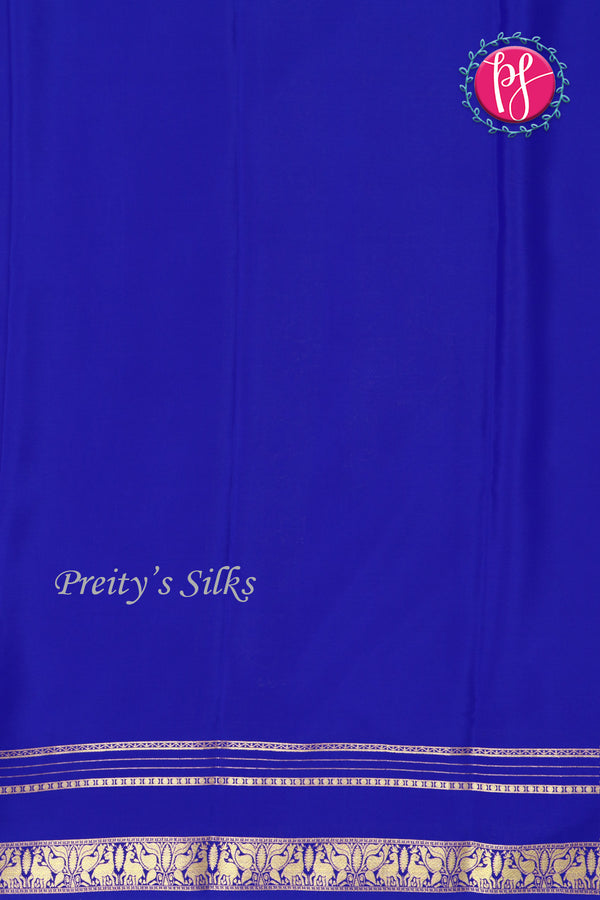 Pure Mysore Crepe Silk Saree -PF77416