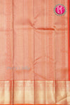 Pure Kanchipuram Silk Saree-Bottlegreen And Red-PF15528
