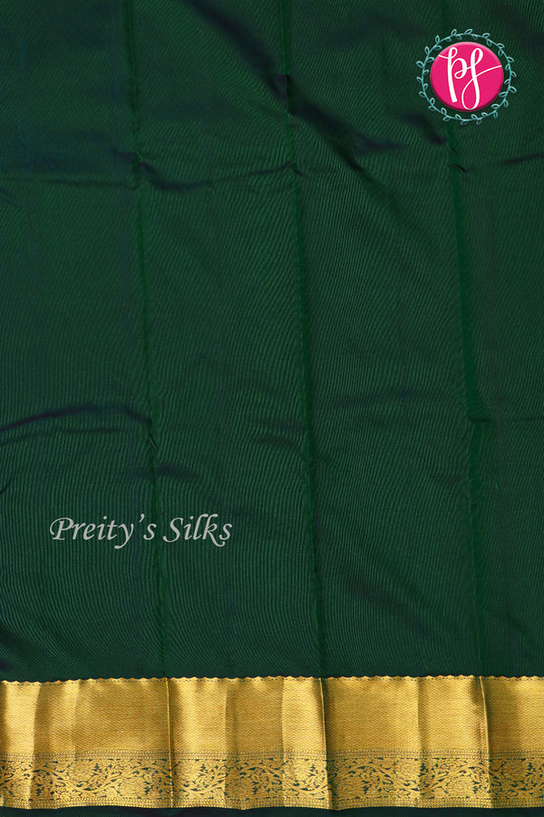 Semi Kanchipuram Silk Saree-PF77111