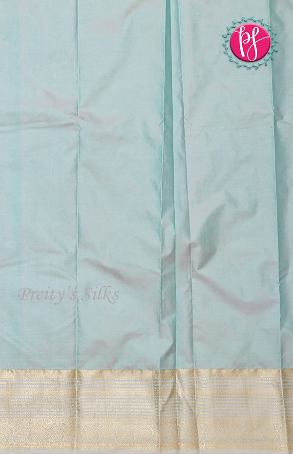 Half Pure Kanchipuram Silk Saree-PF60512