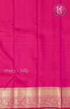 Pure Kanchipuram Silk Saree-Rani Pink - PF64173