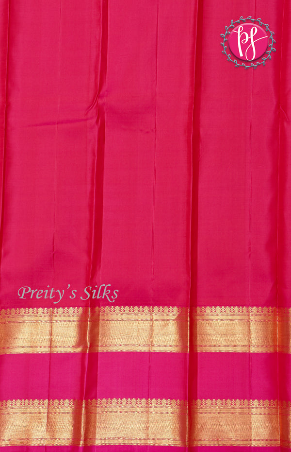 Pure kanjeevarm Silk Saree-PF43315