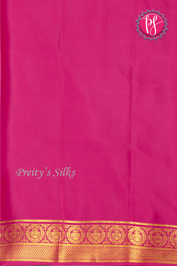 Pure Mysore Crepe Silk Saree-PF77381