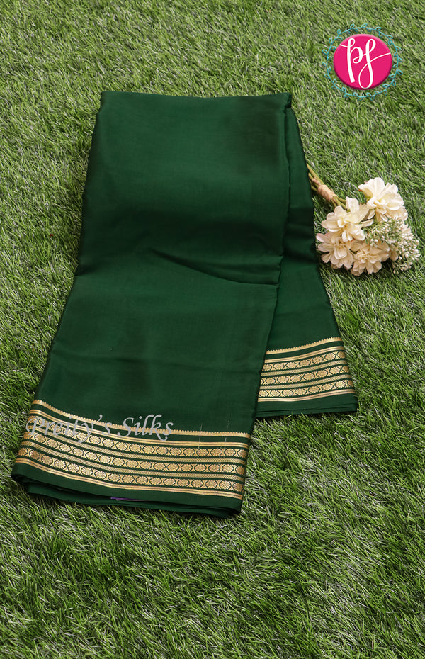 Pure Mysore Crepe Silk Saree