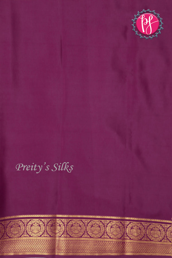 Pure Mysore Crepe Silk Saree-PF77382