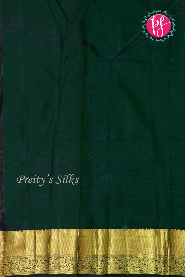 Semi Kanchipuram Silk Saree-PF77121