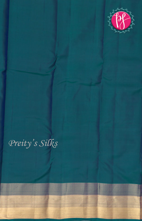 Half Pure Kanchipuram Silk Saree-PF68659