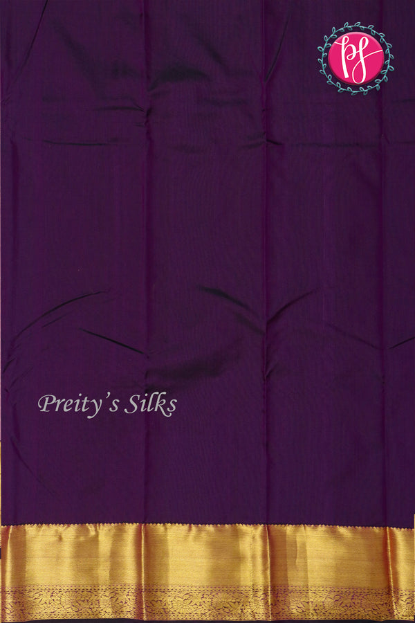 Semi Kanchipuram Silk Saree -PF55939