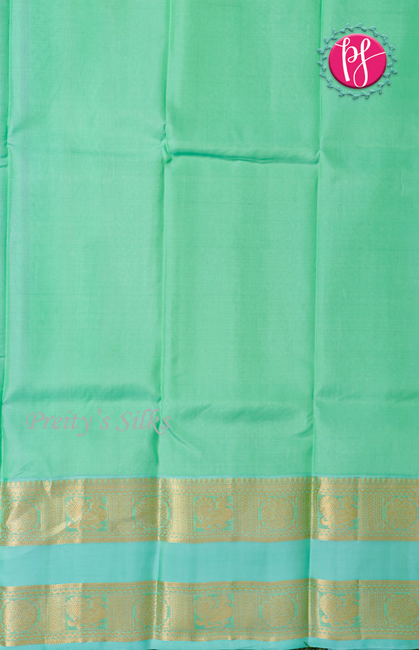 Half Pure Kanchipuram Silk Saree-PF18801