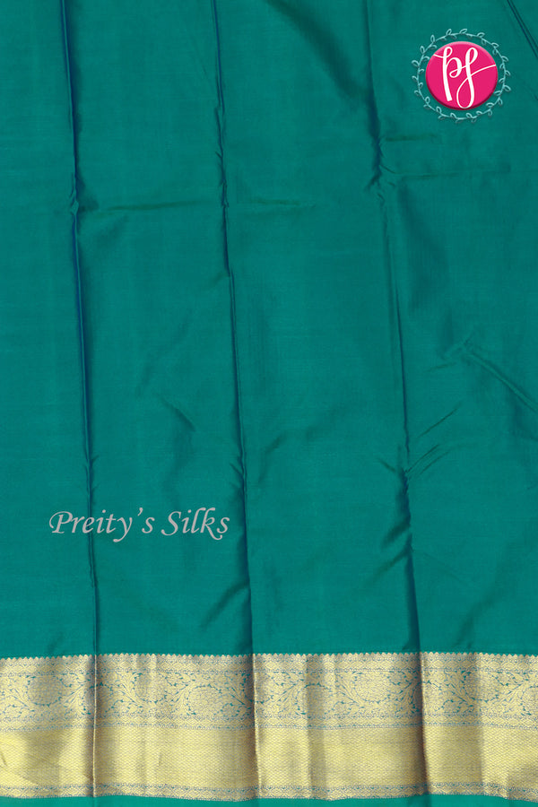 Semi Kanchipuram Silk Saree-PF55941