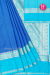 Semi Mysore Crepe Silk Saree-PF73245