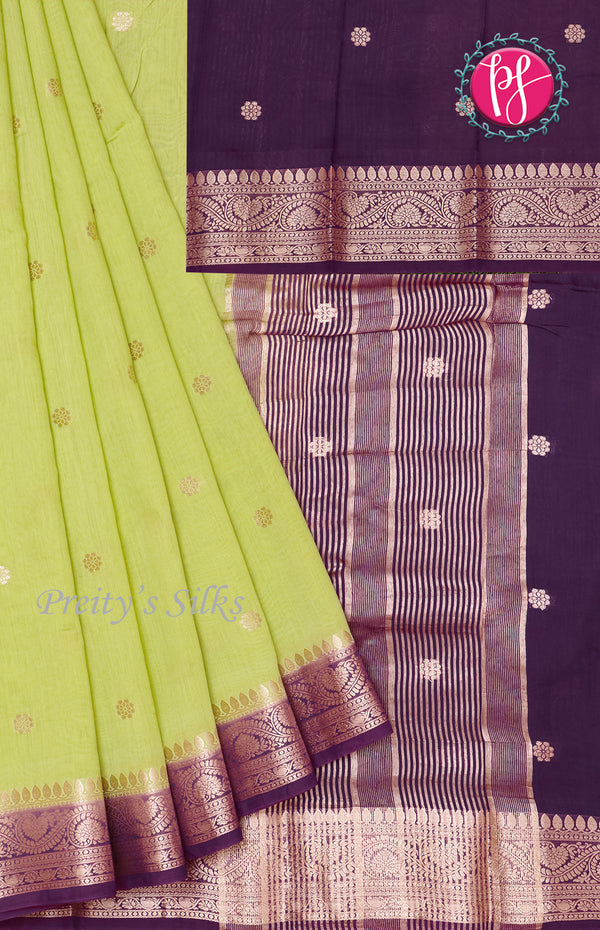 Butter Cotton Silk Saree
