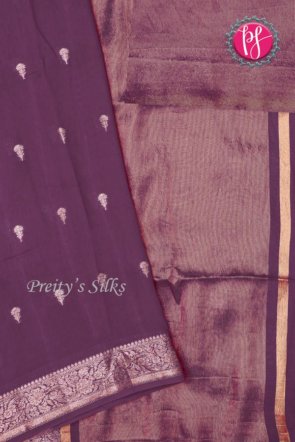 Butter Cotton Silk Saree- PF69810