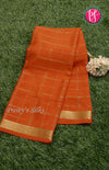 Pure Mysore Crepe Silk Saree All over CHECKS