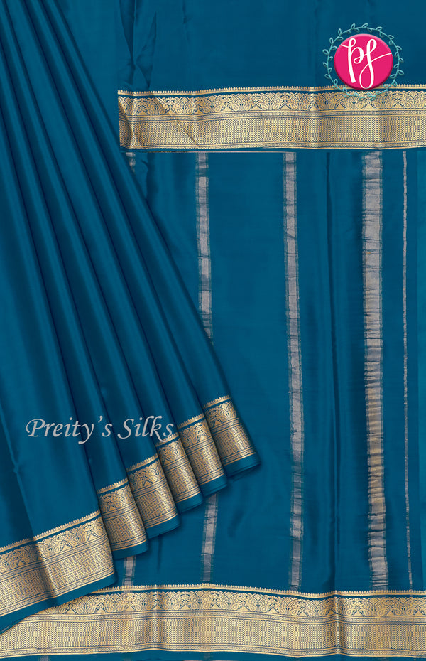 Pure Mysore Crepe Silk Saree-PF46815