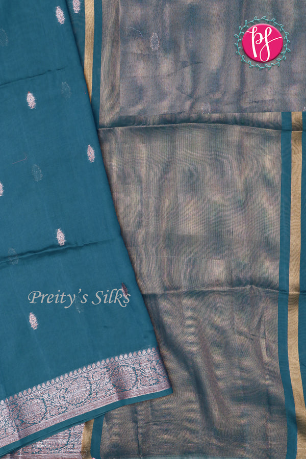Butter Cotton Silk Saree- PF69810
