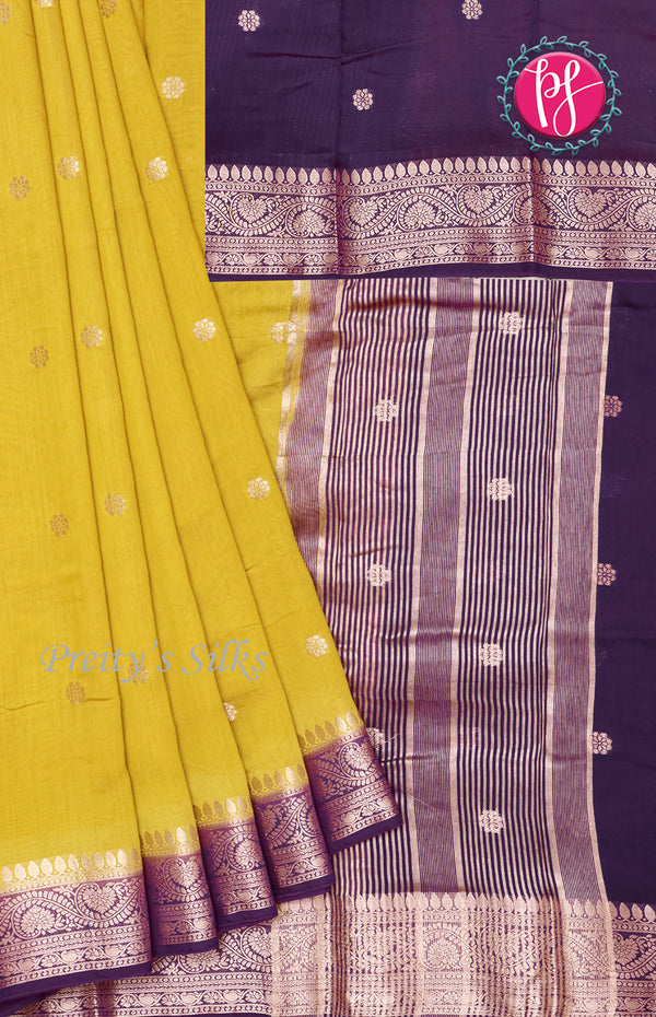 Butter Cotton Silk Saree