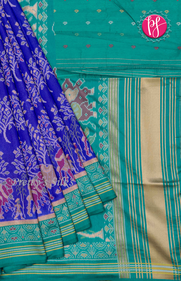 Semi Patola Soft Silk Saree