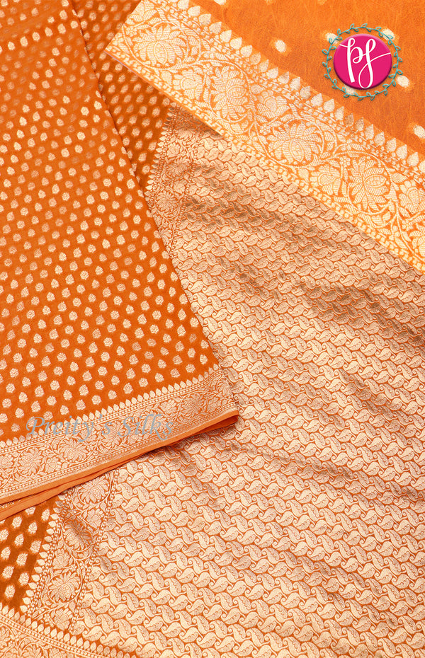 Premium Georgette Silk Saree-PF68794