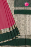 Semi Mysore Crepe Silk Saree-PF73245