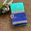 Pure Kanchipuram Soft Silk- Light blue with Dark blue -PY65979