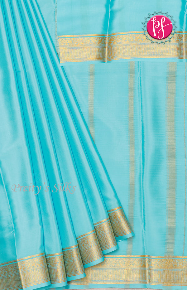 Pure Mysore Crepe Silk Saree-PF46815