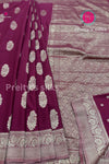 Banarasi Georgette Silk Saree