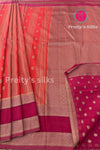 Semi Banarasi Georgette Silk Saree-PF72192