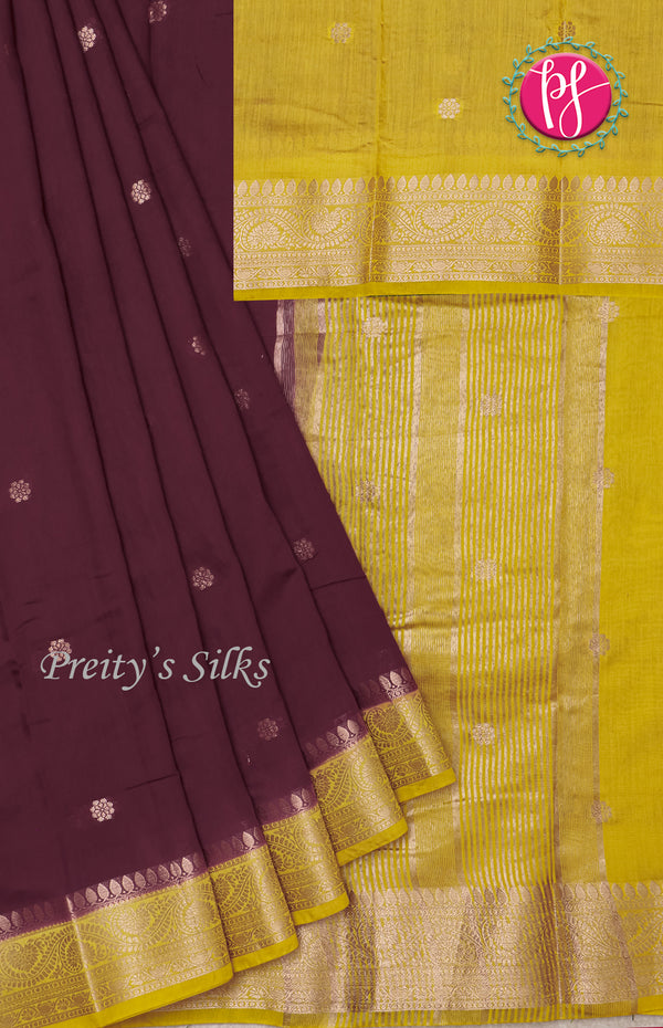 Butter Cotton Silk Saree