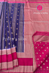 Semi Banarasi Georgette Silk Saree-PF72192