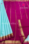 Pure Mysore Crepe Silk Saree