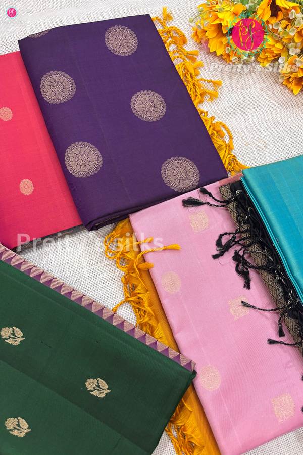 Pure Kanchipuram Soft Silk Saree