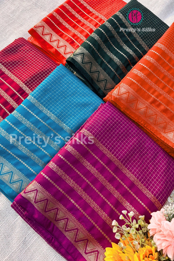 Semi Crepe Silks Saree