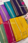 Semi Tissue Crepe Silk Saree