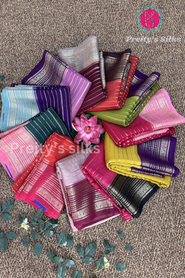 Butter Cotton Silk Saree-PF85447