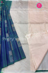 Half Pure Knachipuram Soft Silk Saree