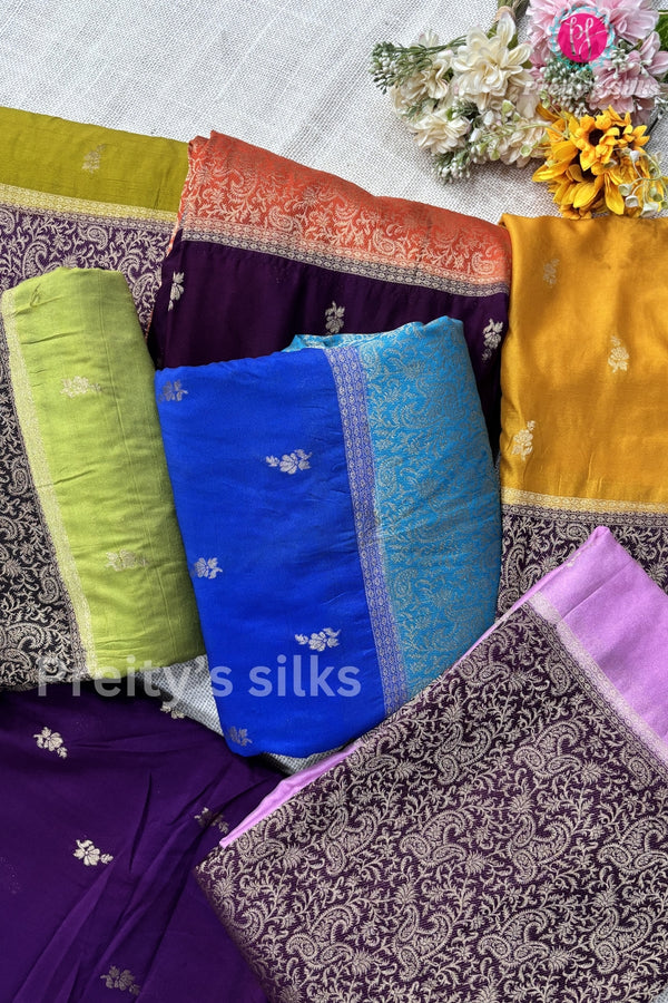 Semi Crepe Silk Saree-PF28783