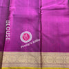 Pure Kanchipuram Silk-Bottle green with Magenta-PF00895