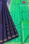 Half Pure Kanchipuram Soft Silk Saree