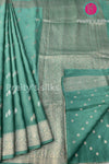 Semi Banarasi Crepe Silk Saree-PF79718