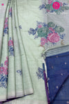Cotton Blend Silk Saree