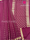 Pure Mysore Crepe Silk Saree