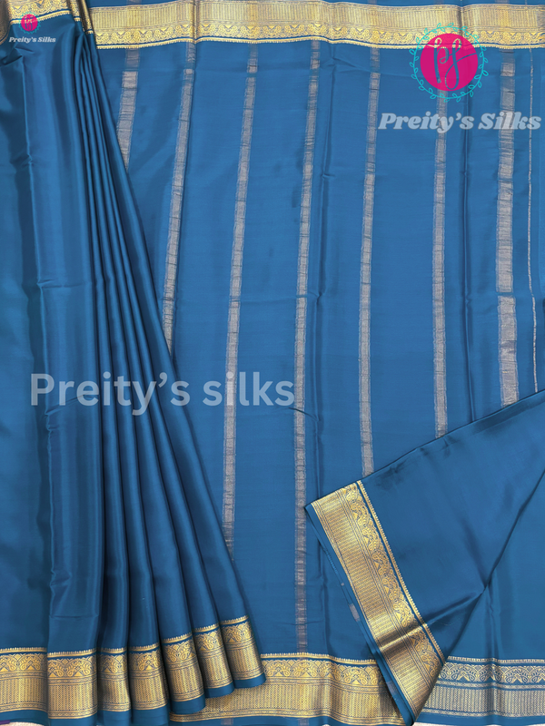 Pure Mysore Crepe Silk Saree